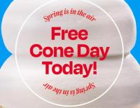 Dairy Queen Ice Cream Cone on March 19