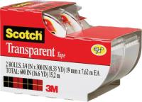 Scotch Transparent Tape 2 Rolls
