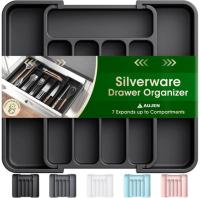 Aujen Silverware Drawer Organizer
