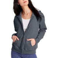 Hanes Womens Ecosmart Full Zip Fleece Hoodie
