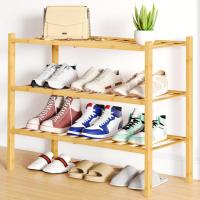 Smiry 3 Tier Bamboo Shoe Organizer Shoe Rack