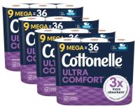 Cottonelle Family Mega Rolls Toilet Paper 36 Pack
