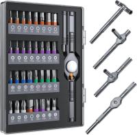 Wesdut T-Handle Magnetic Ratchet Screwdriver