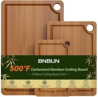 BNBUN Bamboo Cutting Board Set