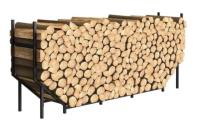 Ebeneze Freestanding Steel Firewood Rack Holder