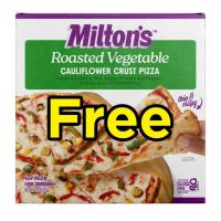 Miltons Cauliflower Crust Pizza at Sprouts Farmers Market