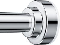 Teeck Shower Silver Curtain Rod