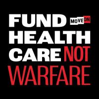 Fund Health Care Not Warfare Sticker