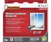 Frost King Window Insulation Shrink Kit
