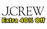 Jcrew Sale Extra 40% Off Coupon