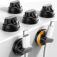 Lisen Rotatable Cord Holder 6 Pack