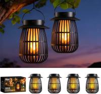 Kyekio Flame Solar Lanterns 4 Pack