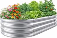 Eclaron Galvanized Raised Garden Bed