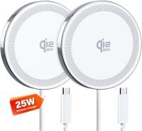 iPhone 25w Wireless Qi2.2 Magnetic Charger 2 Pack