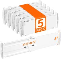 Lifewit Tall Drawer Dividers 5 Pack