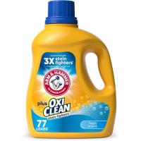 Arm and Hammer Liquid Laundry Detergent Plus OxiClean