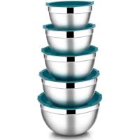 Vesteel Mixing Bowls with Lids Set of 5