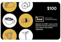 inKind Restaurant Discounted eGift Card